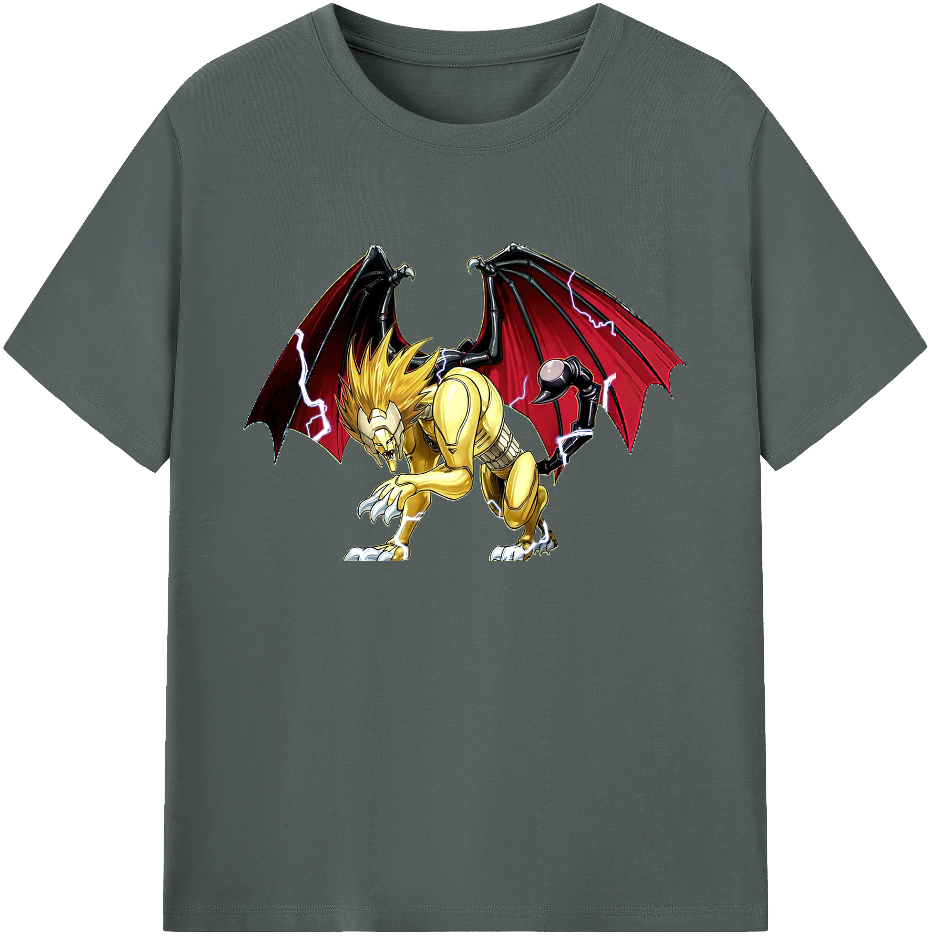（画像用） 遊☆戯☆王 Yu-Gi-Oh! 綿100％ メンズ半袖Tシャツ｜肌触りやわらか＆通気性